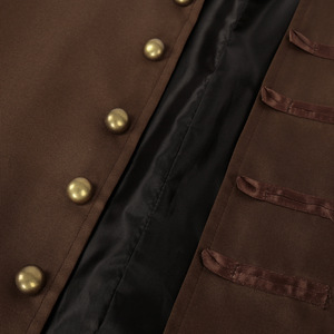 <span class=keywords><strong>Jack</strong></span> Cosplay passero medievale rinascimentale uomo Costume pirata Cosplay giacca vichia cavaliere medievale Vintage Halloween - Product Image 3