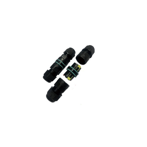 Mini connecteur de fil LED éclairage extérieur IP68 câble étanche alimentation petite prise électrique 3P cuivre pour éclairage Philips - Product Image 5