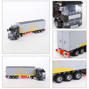 Camión Contenedor, Bloques de Construcción de Vehículos Grandes, <span class=keywords><strong>Serie</strong></span> de Juguetes para Importadores Mayoristas, Conjuntos de Modelos de Camiones y Autobuses para Minoristas en Línea - Product Image 5
