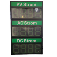 Señalización digital LED de doble cara para gasolineras Pantalla de precio de gasolina