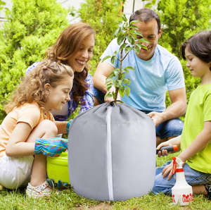 Copertura Impermeabile e Antigelo per Vasi da Fiori, Protezione per Vasi da Giardino Esterni 45x50cm - Product Image 5