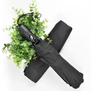 개인 패션 디자이너 자동 양산 파라거스 사용자 정의 로고 소형 휴대용 비 자동 방풍 3 접이식 우산