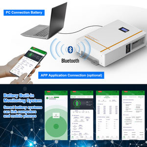 Batería LiFePO4 <span class=keywords><strong>de</strong></span> Almacenamiento <span class=keywords><strong>de</strong></span> Energía Solar Más Vendida Tipo Powerwall <span class=keywords><strong>de</strong></span> 10 kWh 51.2V 200Ah 280Ah 100Ah para Montaje en Pared para el Hogar 48V 5 kWh - Product Image 2