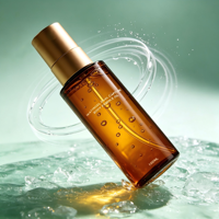 Gel corporel biologique aux herbes et minéraux double action pour peaux grasses avec huile d'olive, collagène et huile de jojoba