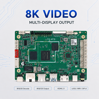 Placa Base Yisheng Rockchip RK3576 Android 14 AIoT con 6 TOPS NPU, Computadora de Placa Única 8K para IA en el Borde, Señalización Digital, Kiosco, HMI, OEM
