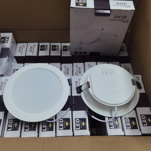 12W Slim Round LED Light Modern Design IP20 Indoor Recessed Mounted PC Housing <b>Downlight</b> - Product Image 6