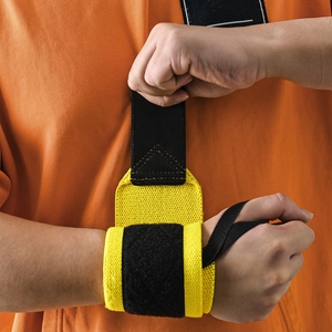 สายรัดข้อมือปรับระดับได้สำหรับการออกกำลังกายเพาะกาย ฟิตเนส และยกน้ำหนัก - Product Image 2