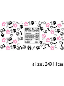 Letop 1ชิ้นกีฬาแมวสุนัขแม่ต้องการกาแฟคลับของแม่ทำด้วยแก้วเหล้าแบบ DIY ขนาด16ออนซ์ถ้วยถ้วยสามารถกันน้ำได้รูปลอกสำหรับสุนัขแม่ - Product Image 6