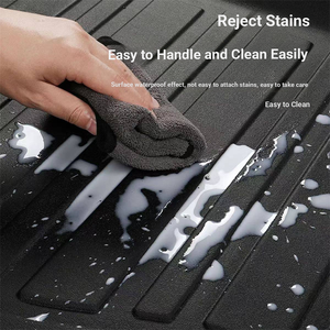 Custom Full Set TPE Non-Skid Auto Floor <strong>Mats</strong> for F150 Waterproof Wear-resistant All-Weather Carpet <strong>Mats</strong> - Product Image 3