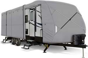 All'<span class=keywords><strong>ingrosso</strong></span> della fabbrica RV Cover Rip-Stop impermeabile <span class=keywords><strong>Camper</strong></span> <span class=keywords><strong>Camper</strong></span> <span class=keywords><strong>Camper</strong></span>, grigio scuro per <span class=keywords><strong>accessori</strong></span> Caravan - Product Image 2