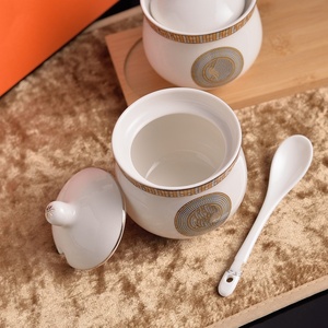 ภาชนะใส่เครื่องปรุงเซรามิกสุดหรูเหมาะสำหรับห้องครัวและร้านอาหาร - Product Image 2
