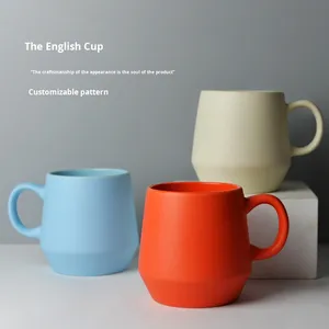 Công suất lớn gốm <span class=keywords><strong>Mug</strong></span> thiết kế hiện đại bán buôn cà phê sữa ly có thể in logo cho quảng cáo cho hộ gia đình ăn sáng sử dụng - Product Image 2