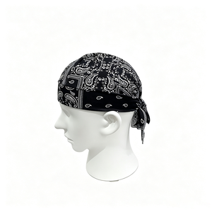 Silk Scarf for Men Headwear Fashion Bandana Soft Hair Wrap Casual Street Style Custom Printing Wholesale Factory - Product Image 5