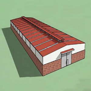 Meilleure structure en acier préfabriquée de haute qualité et durable pour atelier industriel, bâtiment <span class=keywords><strong>d</strong></span>'entrepôt en acier au carbone Q355, marque Hongda - Product Image 6