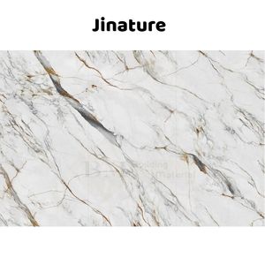 Gạch men giả đá cẩm thạch 900x1800mm, dày 9mm, bề mặt bóng cao, chống trơn trượt, chống axit, dùng cho tường nội thất phòng ăn biệt thự - Product Image 3