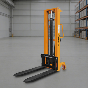 Carrello Elevatore Manuale di Alta Qualità da 2 Tonnellate con Profilo a C, Altezza di Sollevamento 1,6M, per Carico e Scarico - Product Image 3