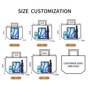 Recycled Bag PP Woven <b>Tote</b> Laminate Custom Reusable <b>Plastic</b> Shopping Bag With logo Polypropylene <b>Tote</b> Waterproof Grocery Bag - Product Image 6