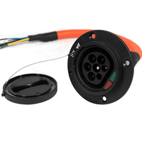 Prise de courant de véhicule standard européen IEC 62196 prise de type 2 d'extrémité de station AC EV