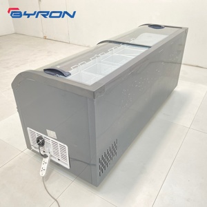 Congelador Horizontal Comercial de Ahorro Energético para Hipermercados, Exhibidor de Pescado Congelado y Almacenamiento de Hielo, con Temperatura Ajustable - Product Image 4