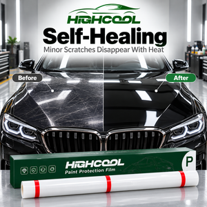 ฟิล์มใส PPF คุณภาพสูง HIGHCOOL ป้องกันรอยขีดข่วนและสีเหลือง สำหรับปกป้องพื้นผิวรถยนต์ระดับพรีเมียม - Product Image 1