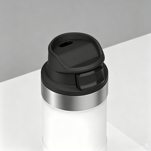 12oz 350ml Classic Trigger-<span class=keywords><strong>Action</strong></span> Travel Mug <span class=keywords><strong>Bouteille</strong></span> thermique en acier inoxydable à double paroi pour eau chaude et bouillante en déplacement - Product Image 6