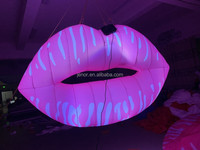 Ballon gonflable rouge géant Sexy pour la décoration d'événements