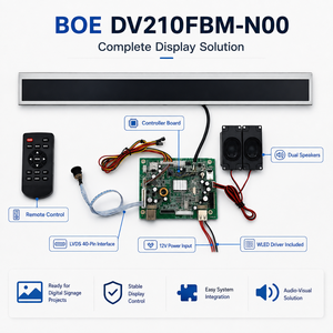 หน้า<span class=keywords><strong>จอ</strong></span> LCD แบบยืดขนาด 20.9 นิ้ว รุ่น BOE DV210FBM-N00 ความละเอียด 1920x132 พอร์ต LVDS 40 พิน สำหรับเมนูดิจิทัล ป้ายโฆษณาเชิงพาณิชย์ - Product Image 5