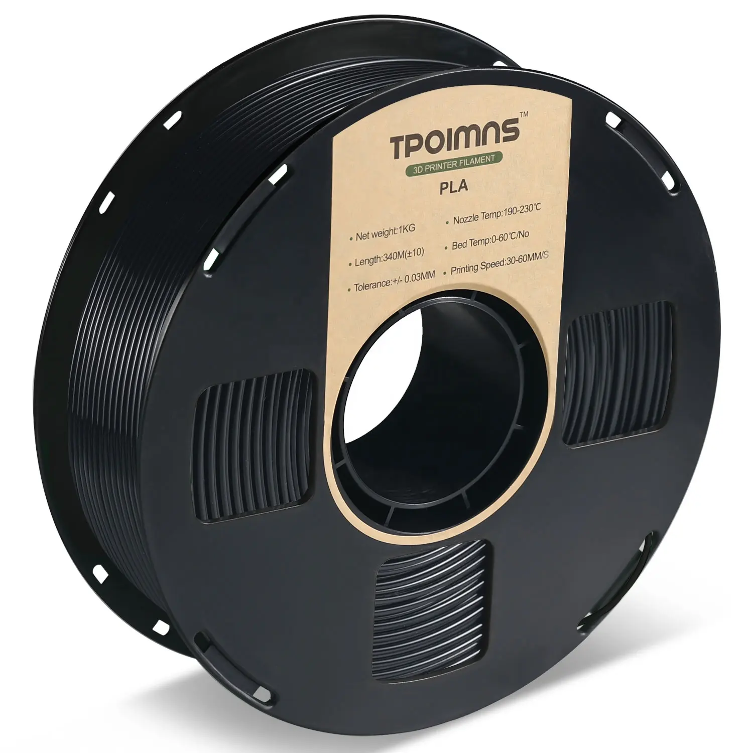 Tpoimns pla filament 1.75mm 1kg pla 1.75 printing 175 pen 3d printer filament