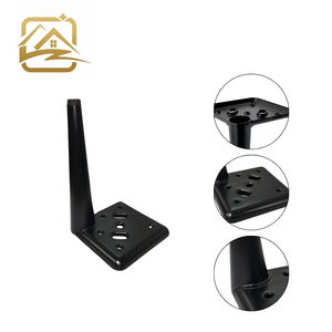 Fabricantes de patas de sofá modernas, sólidas, de 13cm/15cm, patas de sofá de metal con tubo dorado, patas de hierro para muebles, económicas, para sofá cama y armario. - Product Image 2