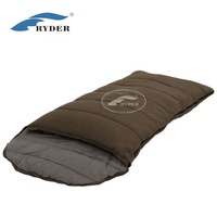 Sac de couchage hybride compressé extra large et robuste en toile avec sangle en sanglelette, garnissage Thermolite certifié Oeko-Tex
