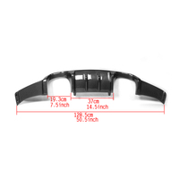 Lame de pare-choc arrière pour voiture en Fiber de carbone, protection pour le véhicule, BMW série 3 E92 E93 M3 2 portes 2008 — 2013
