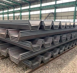 EN10248เหล็กแผ่นรีดร้อน6ม. 9ม. 12ม. แผ่นเสาเข็มแผ่นชนิด Z สำหรับงานก่อสร้างงานโยธา - Product Image 6