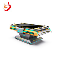 Équipements automatiques de terrain de jeu intérieur Machine de jeu d'arcade de produit de divertissement de billard numérique 3D