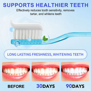 Pasta Dental Blanqueadora Herbal para el Cuidado Bucal en el Hogar, Limpia Suavemente <span class=keywords><strong>los</strong></span> <span class=keywords><strong>Dientes</strong></span> Dejándolos Frescos, Limpios, Nutridos y Radiantes - Product Image 4