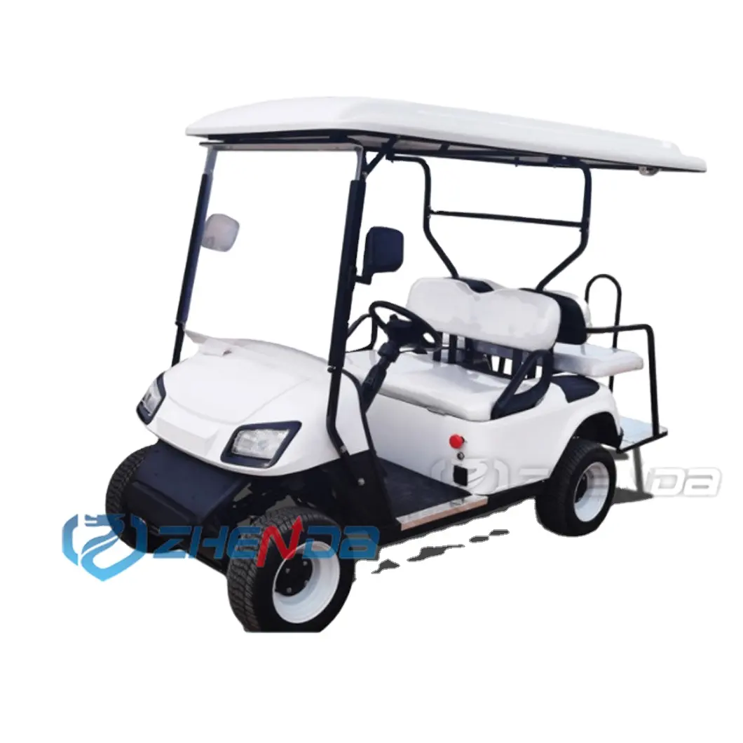 Nuovissimo design elettrico golf cart 2 4 6 posti golf mini car elettrico golf buggy con batteria al litio
