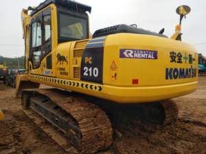Komatsu รถตักตีนตะขาบ PC210-8N1ไฮดรอลิกแบบ2020ดั้งเดิมเครื่องยนต์รุ่น21ตัน - Product Image 3