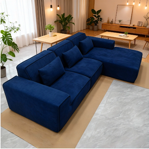 Sofá Seccional Modular Moderno de Alta Calidad con Tres Asientos, Compresión al Vacío y Recuperación en un Segundo, para Uso en Apartamentos - Product Image 1