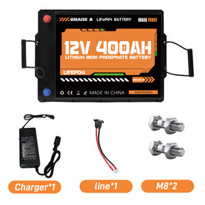 Batterie LiFePO4 à décharge profonde 12V 100Ah 200Ah 300Ah 400Ah en stock UE pour système de stockage d'énergie solaire, pack de batteries sodium-ion - Product Image 4