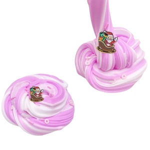 Kit de Slime Personalizado, Suave y No Pegajoso, de Doble Color, Tipo Mantequilla, para Adultos y Niños, Recuerdos de Fiesta con Adornos - Product Image 5
