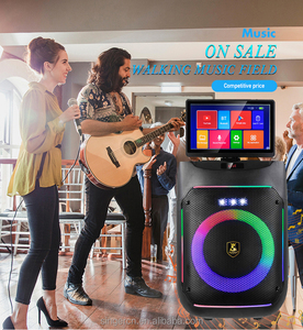 Système <span class=keywords><strong>de</strong></span> karaoké CH-1801AV avec écran tactile <span class=keywords><strong>de</strong></span> 11,6 pouces, haut-parleur vidéo sans fil pour karaoké, idéal pour le home cinéma, les fêtes et l'extérieur - Product Image 5