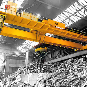 Elektromagnetischer Hakenkran vom Typ QC für Stahlwerke, 40 Tonnen Doppelträger-Magnetkran, Preis - Product Image 1