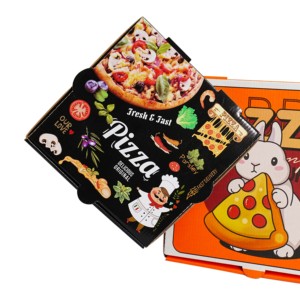 Thân thiện với môi tùy chỉnh in logo dùng một lần thức ăn nhanh Takeaway hộp bánh <span class=keywords><strong>pizza</strong></span> - Product Image 6