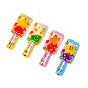 Bonbons gélifiés multicolores en forme de dessin animé, saveur fruitée, personnalisables en OEM <span class=keywords><strong>pour</strong></span> usine, sucettes en boîte, bonbons mous en gros - Product Image 2