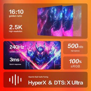 Nuevo Portátil para Juegos de Alto Rendimiento Omen Shadow Elf de 16 Pulgadas, 2.5K, 240Hz, OLED, Metal Core I9, RTX 5090, 32GB DDR5, 1TB SSD, Inglés/Chino - Product Image 3