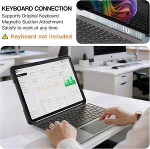 Étui pour Microsoft <span class=keywords><strong>Surface</strong></span> <span class=keywords><strong>Pro</strong></span> 12 pouces (2025) Étui robuste résistant aux chocs et aux chutes avec clavier <span class=keywords><strong>Type</strong></span> <span class=keywords><strong>Cover</strong></span> ODM/OEM - Product Image 3