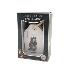 Custom Design Educational Game Playing Flash Cards with Gift Box