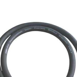 <span class=keywords><strong>Cable</strong></span> <span class=keywords><strong>DMX</strong></span> 512 de 110 Ohmios Blindado - Bajo Ruido para Pequeñas Fiestas de DJ/Escenarios Domésticos Rollo de 100m - Product Image 1