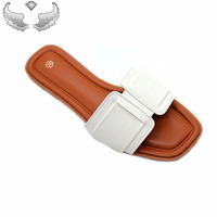 Sandales plates pour femmes, légères et confortables, à semelle souple, vente en gros, sandales décontractées pour femmes, sandales respirantes pour femmes