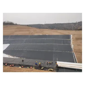 Geomembraan Getextureerde Geomembrane Plastic Vijvervoering Hdpe Dakmembraan Pvc Plastic Platen