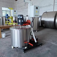 Nouveau laboratoire de mélangeur de peinture industrielle petit 5L-100L en acier inoxydable 304 ou en acier inoxydable 316L mélangeur rapide et efficace